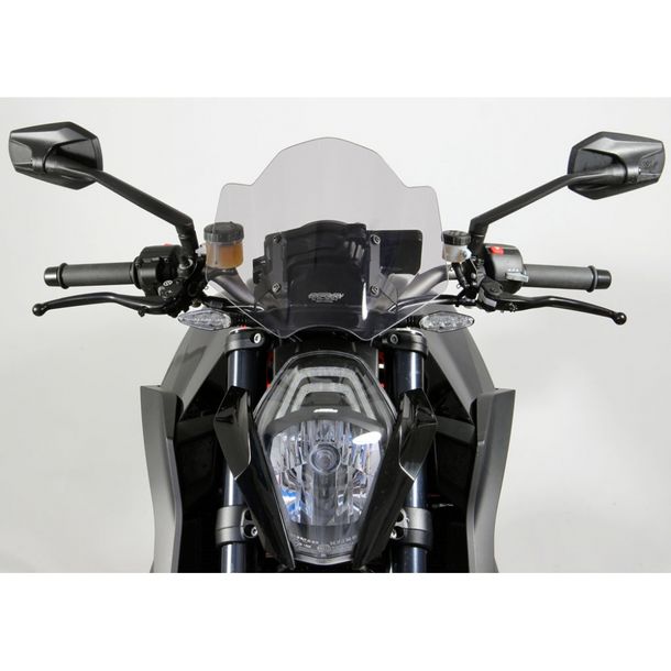 parabrisas MRA racing NRM con ABE para KTM Super Duke