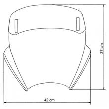 Windschutzscheibe MRA Vario Touring Screen für Naked Bikes VTNB mit ABE für Aprilia Classic 125