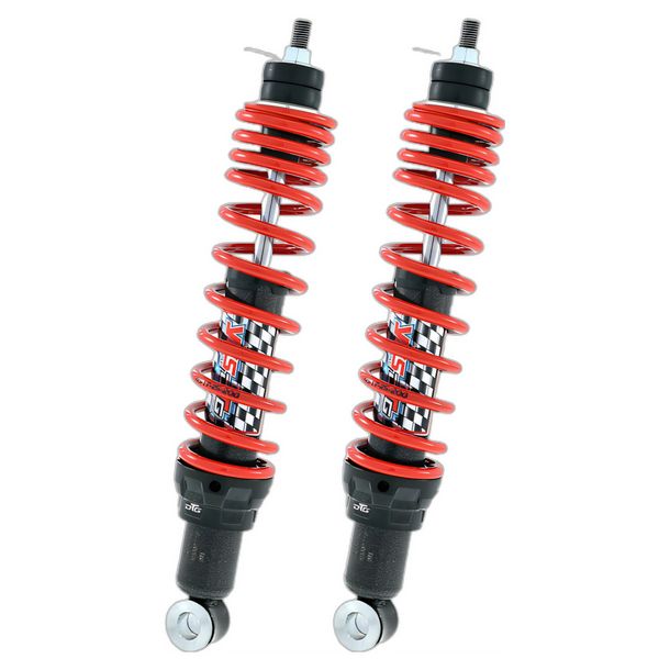 Par de amortiguadores YSS DTG Serie Twin 280mm, traseros para Gilera Runner VX / VXR 125 / 200ccm