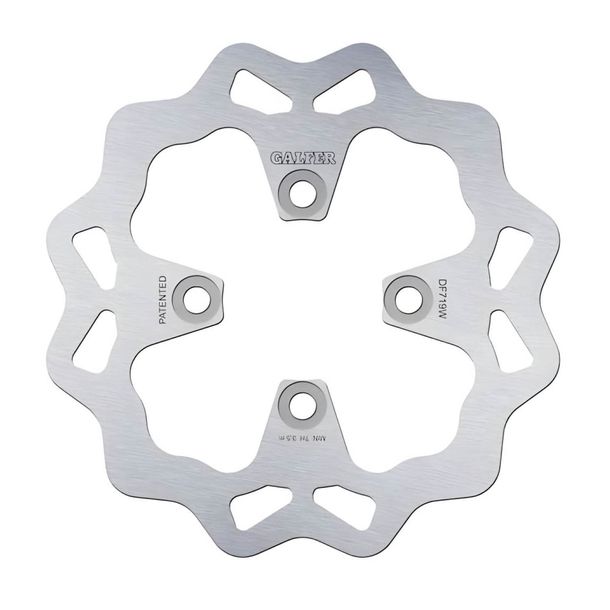 Bremsscheibe Galfer DF719W WAVE® mit ECE R90 Zulassung, starr vorne 165x4mm (2 benötigt) für Bombardier - Can-am Quest XT Traxter Max Outlander XXC XMR X DS Baja 500 - 800