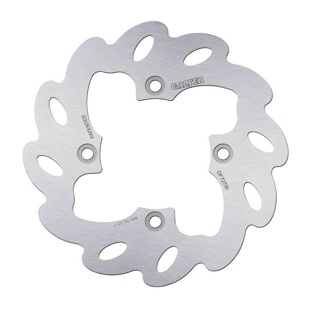 Disque de frein Galfer DF727W WAVE® avec homologation ECE R90, rigide arrière 196x4mm pour Bombardier - Can-am Quest XT Traxter 4x4 Max XL DS Outlander XXC XMR X Baja 90 - 800 ccm