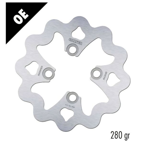 Bremsscheibe Galfer DF477W WAVE® mit ECE R90 Zulassung, starr vorne 160x3,5mm (2 benötigt) für Yamaha YFM RX SP Moto 4 W A B XL Bear Tracker Warrior ER FW Big XG XH YFZ H