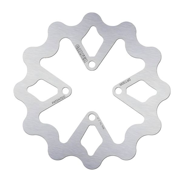 Bremsscheibe Galfer DF730W WAVE® mit ECE R90 Zulassung, starr hinten 199x3,5mm für Yamaha YFZ S 450 ccm