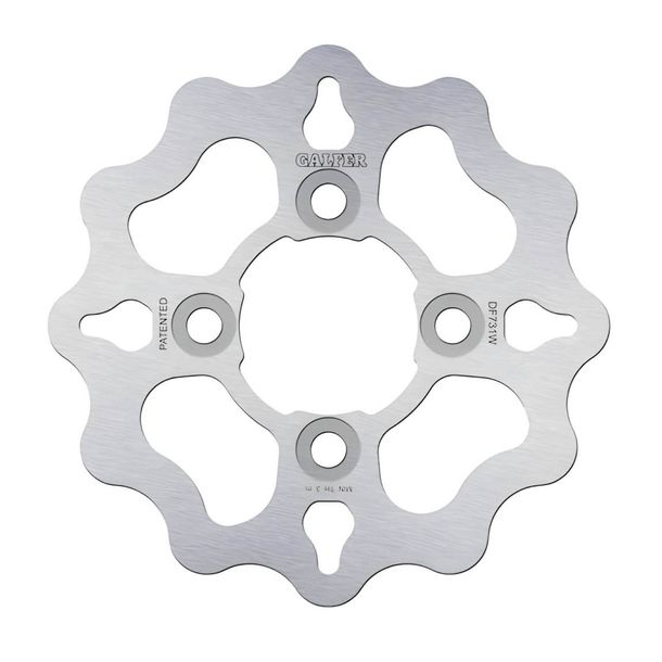 Bremsscheibe Galfer DF731W WAVE® mit ECE R90 Zulassung, starr vorne 163x3,5mm (2 benötigt) für Kawasaki KVF Prairise Brute Force Realtree KSV KFX R 450 - 700 ccm