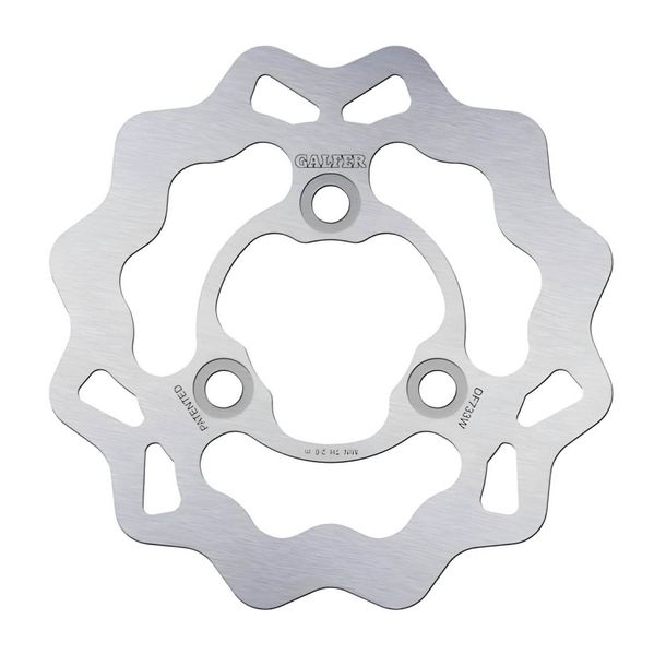 Bremsscheibe Galfer DF733W WAVE® mit ECE R90 Zulassung, starr vorne 160x3,1mm (2 benötigt) für Suzuki LT R Quadracer LT-R 450 / 500 ccm