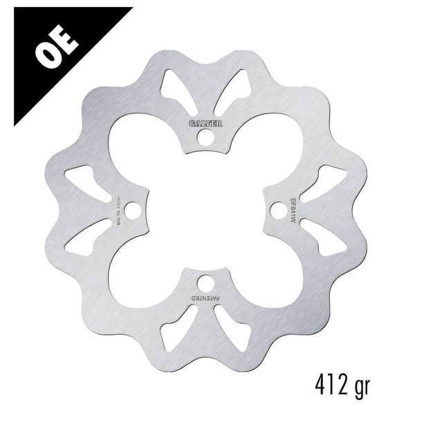 Bremsscheibe Set Galfer 2x DF841W WAVE® mit ECE R90 Zulassung, starr vorne 200x3,5mm für Yamaha YXR Rhino YFM Grizzly Hunter 700 ccm