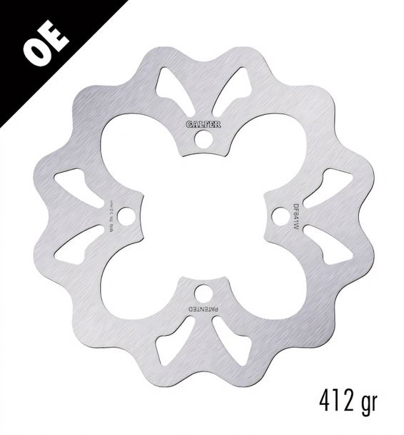 Bremsscheibe Set Galfer 2x DF841W WAVE® mit ECE R90 Zulassung, starr vorne 200x3,5mm für Yamaha YXR Rhino YFM Grizzly Hunter 700 ccm