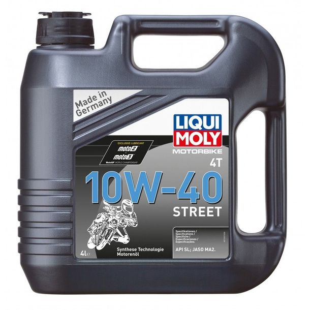 Liqui Moly Engine Oil 4T 10W-40 Street 1243 4L