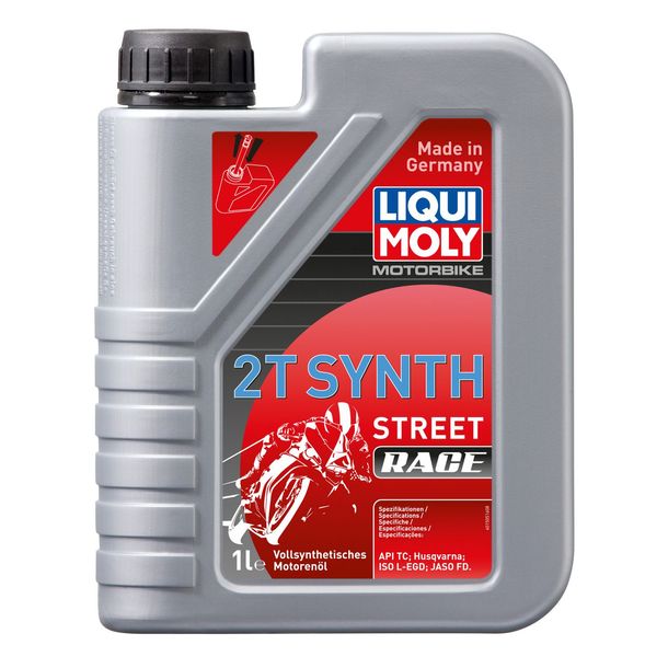 Olio motore Liqui Moly Synth Street Race 1505 a 2 tempi, 1 l