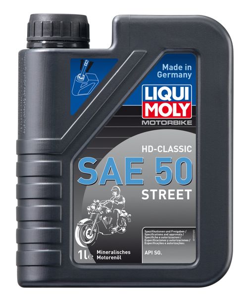 Liqui Moly HD Classic SAE 50 Street 1572 Engine Oil 1 L