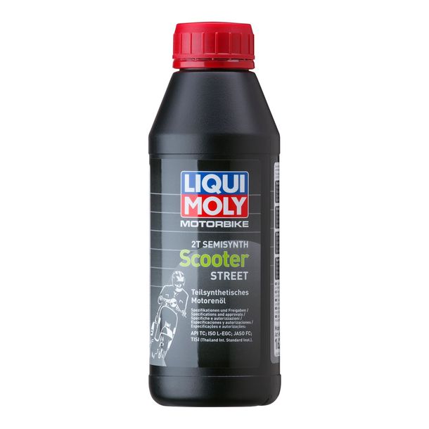 Huile moteur Liqui Moly 2 temps Semisynth Scooter Street 1622 500 ml