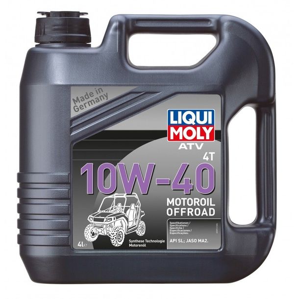 Aceite de motor Liqui Moly ATV 4T Motoroil 10W-40 3014 4L
