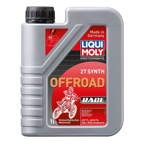 Aceite de motor Liqui Moly de 2 tiempos Synth Off-Road Race 3063, 1 L