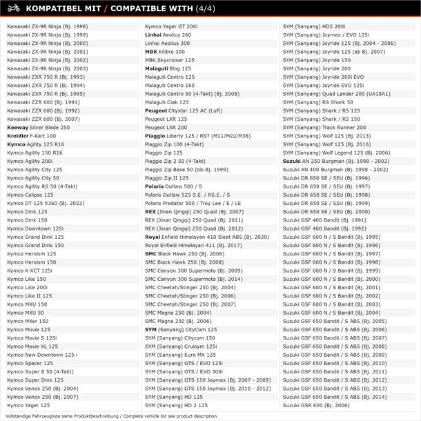 Batterie 12V 9Ah GEL GP-PRO GTX9-BS Motorrad ähnl. YTX9-BS YTX9L-BS 50812 M6010 – Bild 12