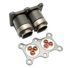 Flexrohr für die Abgasanlage, Rohrleitungen HJS 83 00 8319 für Seat, Skoda, VW