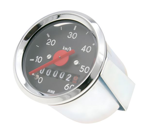 Compteur de vitesse 48 mm pour Puch Maxi, MV, MS, DS, Simson, Hercules