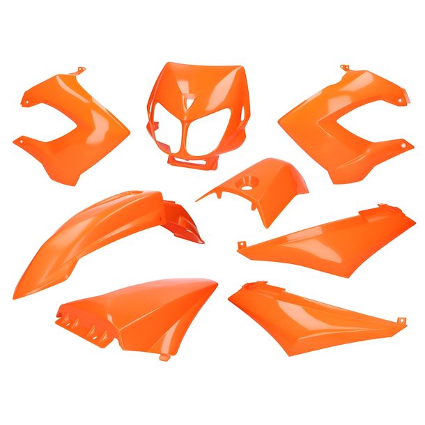 Oranje kuipset voor Derbi Senda R, SM X-Treme, SM DRD