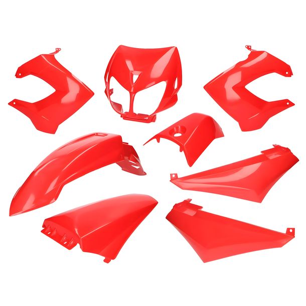 Rode kuipset voor Derbi Senda R, SM X-Treme, SM DRD