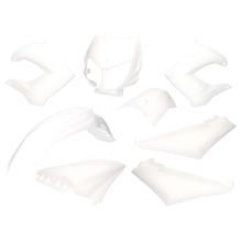 Sada plastů bílá pro Derbi Senda R, SM X-Treme, SM DRD