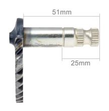 Kickstarter-as 51mm/25mm voor GY6 50ccm, 139QMB