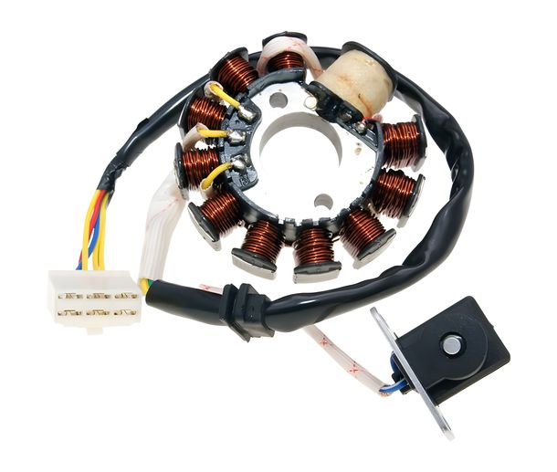 Alternatore statore 11 bobine 6-pin per GY6 125, 150cc