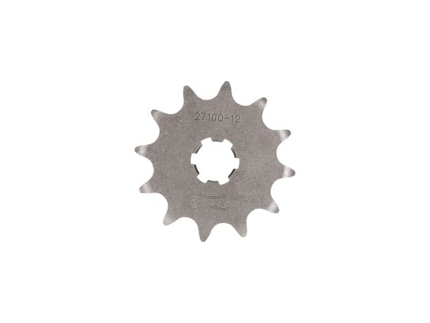 Pignone catena AFAM 12 denti 420 per Yamaha DT 50, Suzuki