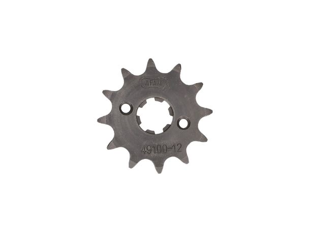 Piñón de cadena AFAM de 12 dientes 420 para Cagiva Mito, Derbi Senda, GPR, Fenix