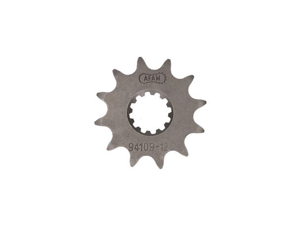 Pignon de chaîne AFAM 12 dents 420 pour Rieju RS1, Yamaha DT, TZR, MH Furia, Peugeot XP6