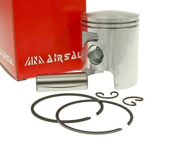 Kolben Satz Airsal Tech-Piston 50ccm 39,9mm für Derbi D50B0 2006- – Bild 1