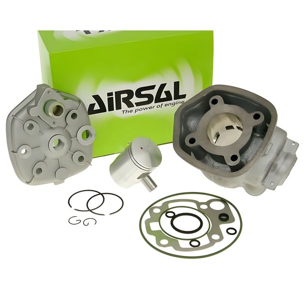 Cilindro AIRSAL Deportes 49,7ccm 40,3mm, 39mm hierro fundido para Minarelli AM