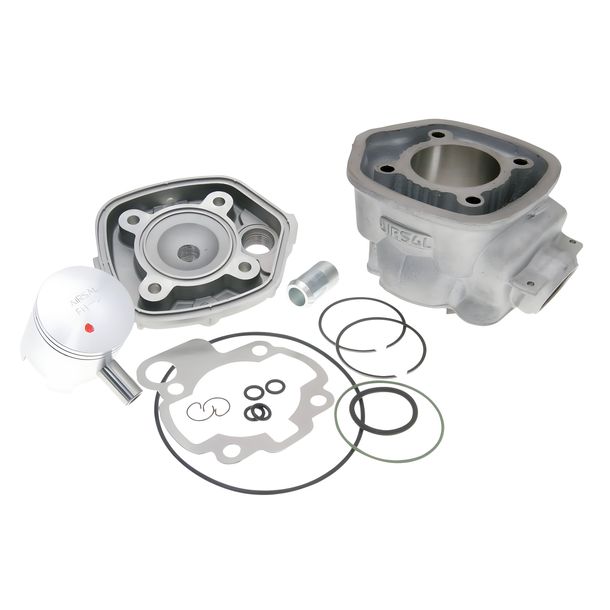 Cylinder Kit Airsal Sport 70.5 cc 48 mm, 39 mm Grey Cast Iron for Minarelli AM