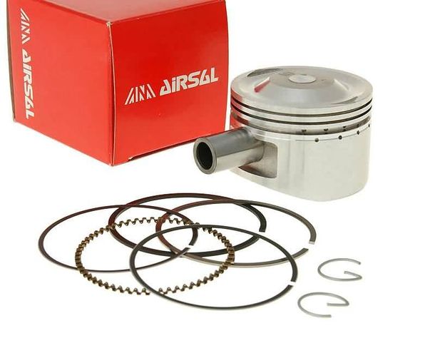 Jeu de pistons Airsal Sport 81,3ccm 50mm pour 139QMB, GY6 50ccm, Kymco 50 4T