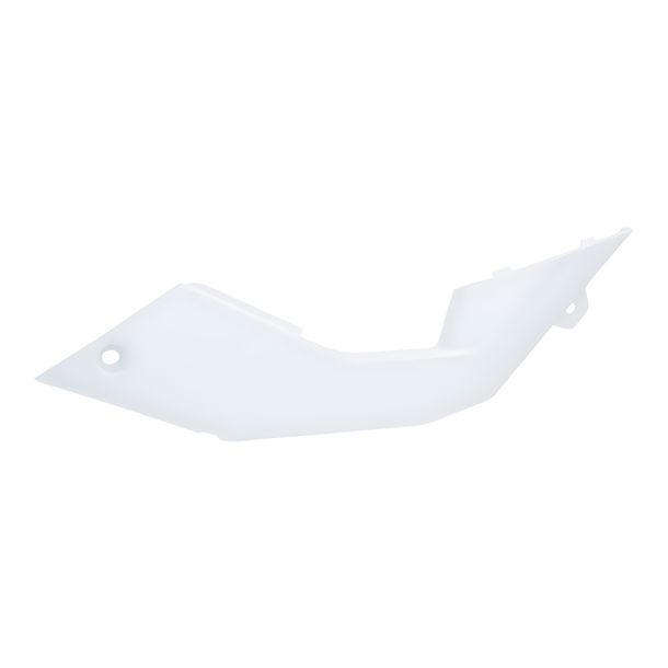 Funda bajo asiento izquierda OEM blanca para Aprilia RX, SX 06-