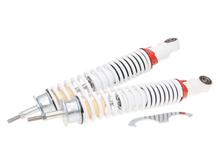 Sada zadních tlumičů Carbone Sport 320mm bílá pro Vespa GT, GTS, GTV 125, 200, 250, 300