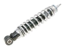 Schokdempers achterzijde Carbone Sport zwart / chroom voor Vespa ET4, LX, LXV 125, 150