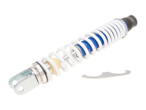 Rear shock absorber Carbone Sport 350 mm blue/white for Gilera Runner 50 (-2002), Vespa ET2, ET4, LX, LXV 50
