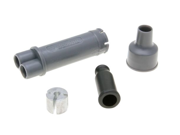 Gaskabelverdeler/splitter grijs voor Aprilia, Gilera, Piaggio, Vespa