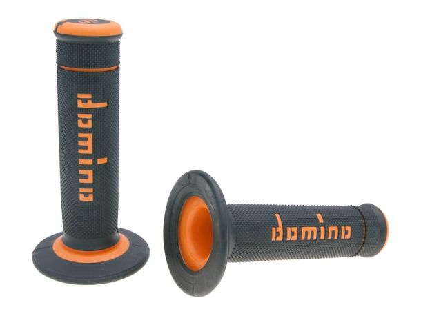 Domino A190 offroad-gripset zwart/oranje