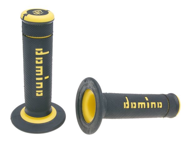 Handle Grip Set Domino A190 Off-Road Black/Yellow