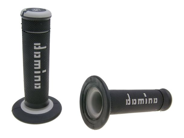 Handle Grip Set Domino A190 Off-Road Black/Grey