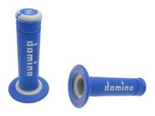 Conjunto de manípulos Domino A190 Off-Road azul / cinza