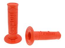 Kit de poignées orange Domino A260 Off-Road Soft Plus
