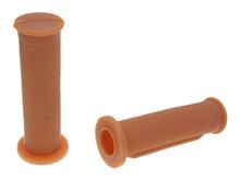 Set manopole Domino 1058 On-Road Daytona marrone