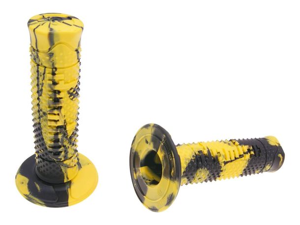 Domino A260 Off-Road Snake Grip Set Zwart/Geel