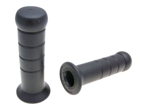 Griffe Satz Domino 2166 Scooter für Piaggio Style schwarz 122mm