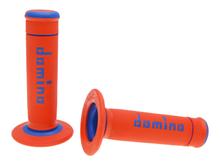 Domino A190 offroad-gripset oranje/blauw