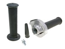 Gasgriff Set Domino Kurzhub Enduro 2,3°/ 46mm verchromt - universal