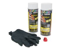 Abziehlack-Set Dupli-Color Sprayplast weiß glänzend 2x400ml