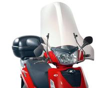 Windschild GiVi 64x71 cm für Kymco People S 50, 125, 200