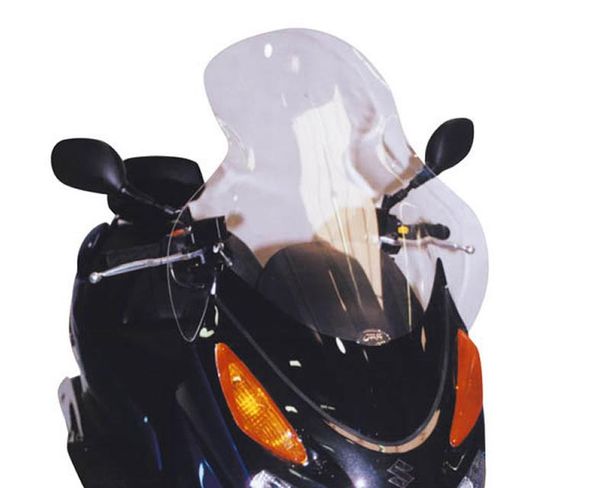 Verkleidungsscheibe GiVi 62,5x53 cm für Suzuki UH 125, 150 Burgman 02-06